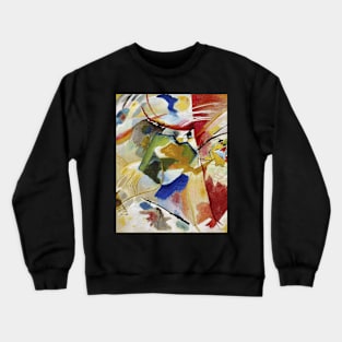 Happy Colorful Abstract Uplifting Aesthetic Joy Kandinsky Crewneck Sweatshirt